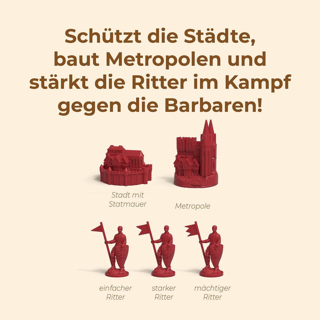 Weitere Ansicht: CATAN - Städte & Ritter | Klaus Teuber