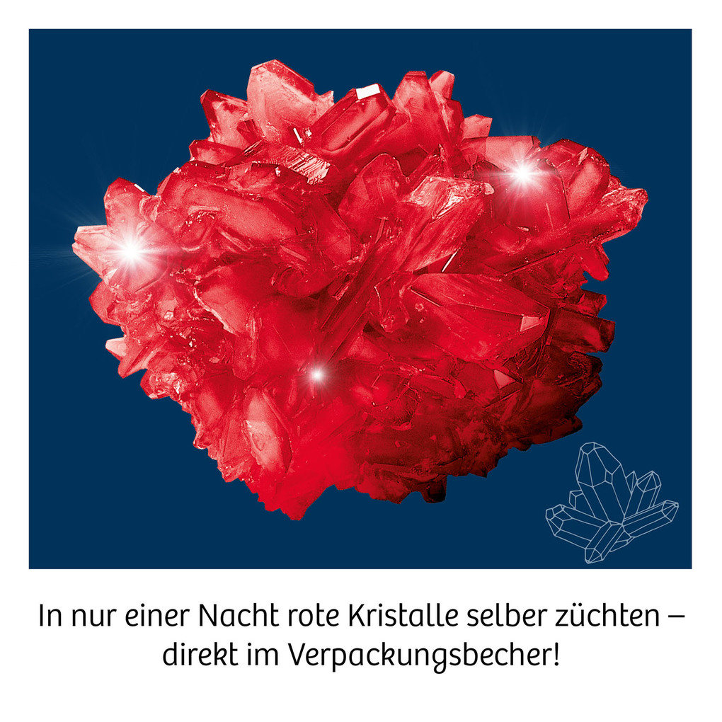 Weitere Ansicht: Rote Kristalle