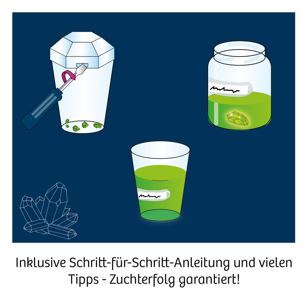 Weitere Ansicht: Rote Kristalle