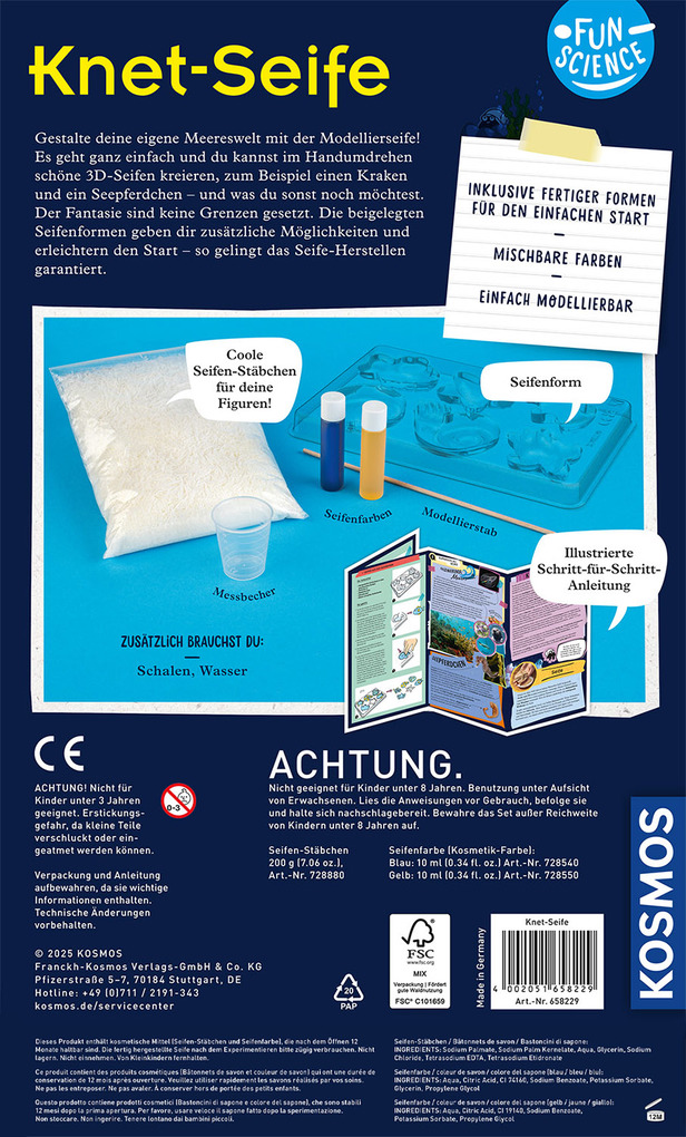 Weitere Ansicht: Fun Science Knet-Seife