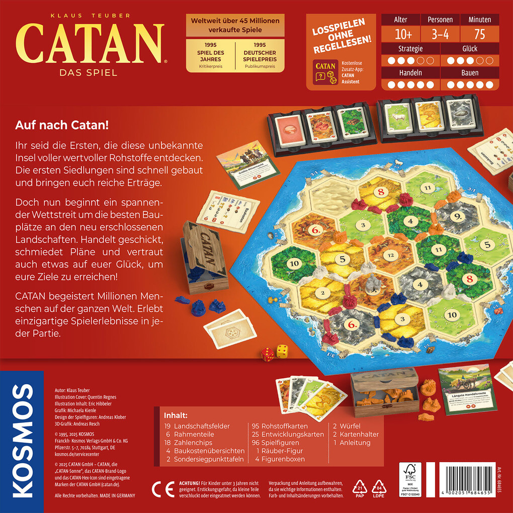 Weitere Ansicht: CATAN - Das Spiel | Klaus Teuber