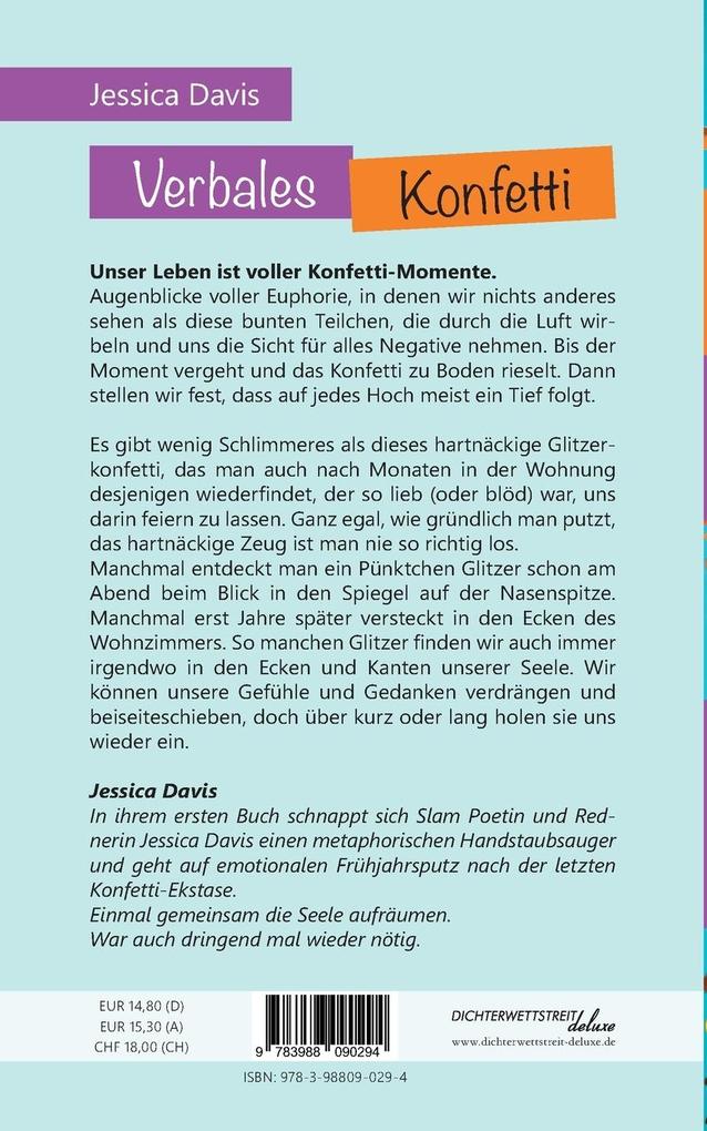Weitere Ansicht: Verbales Konfetti | Jessica Davis