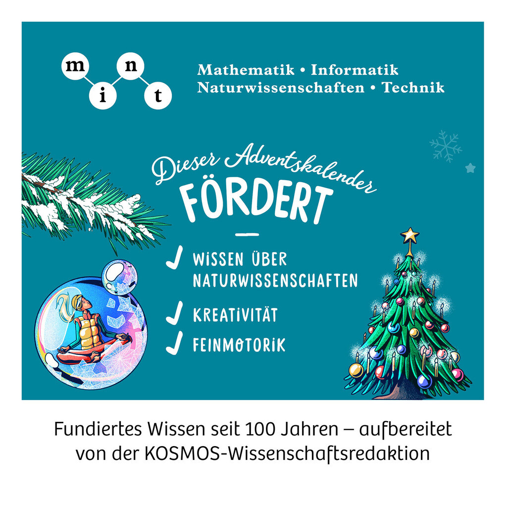 Weitere Ansicht: Adventskalender - Die schönsten Experimente zur Weihnachtszeit