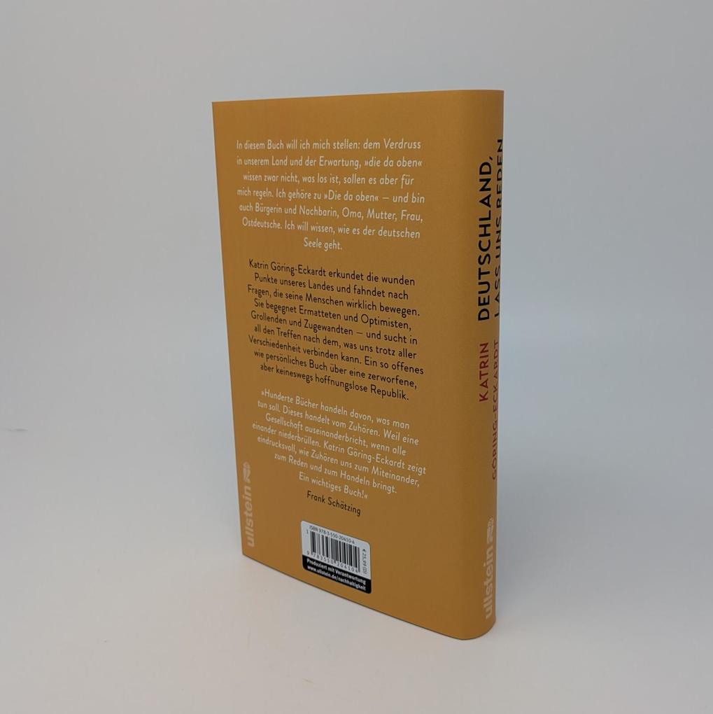 Weitere Ansicht: Deutschland, lass uns reden | Katrin Göring-Eckardt
