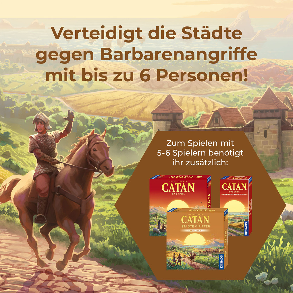 Weitere Ansicht: CATAN - Städte & Ritter - 5/6 | Klaus Teuber