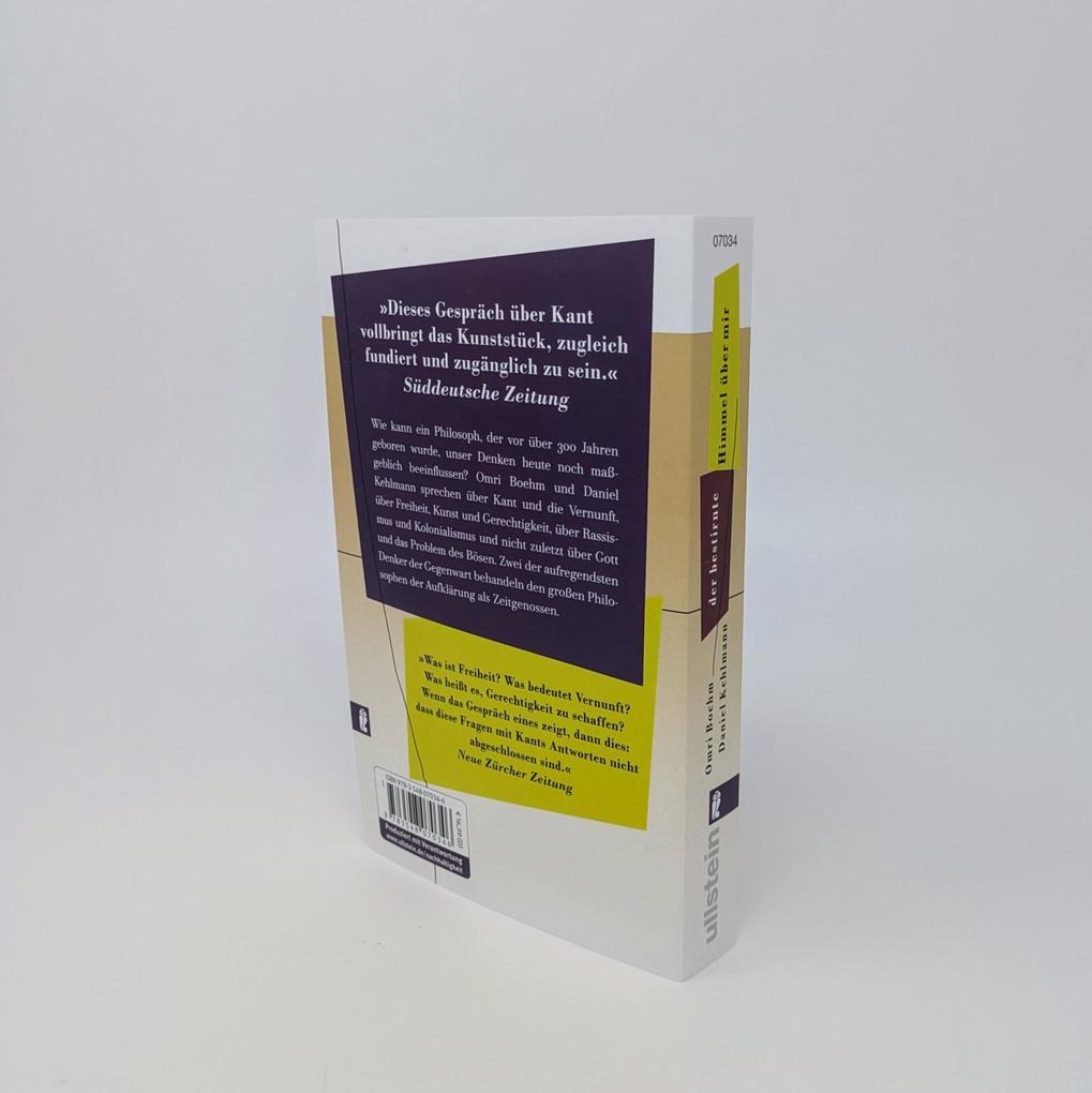 Weitere Ansicht: Der bestirnte Himmel über mir | Omri Boehm, Daniel Kehlmann