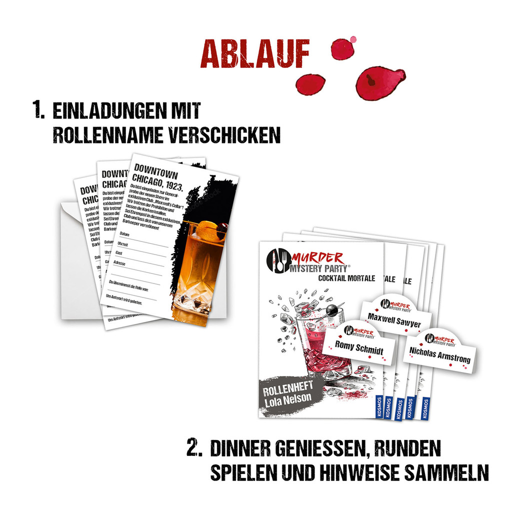 Weitere Ansicht: Murder Mystery Party Cocktail Mortale