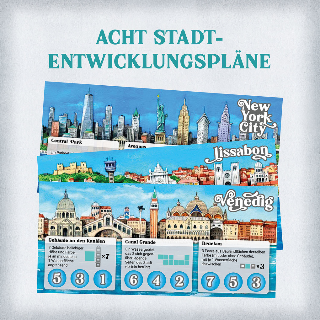 Weitere Ansicht: Cities | Phil Walker-Harding, Steve Finn