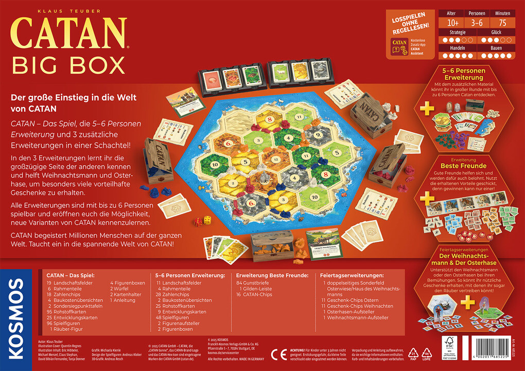 Weitere Ansicht: Catan Big Box 2025 | Klaus Teuber