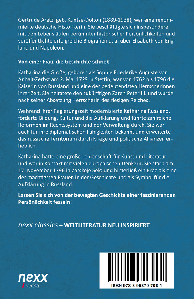 Weitere Ansicht: Katharina die Große | Gertrude Aretz