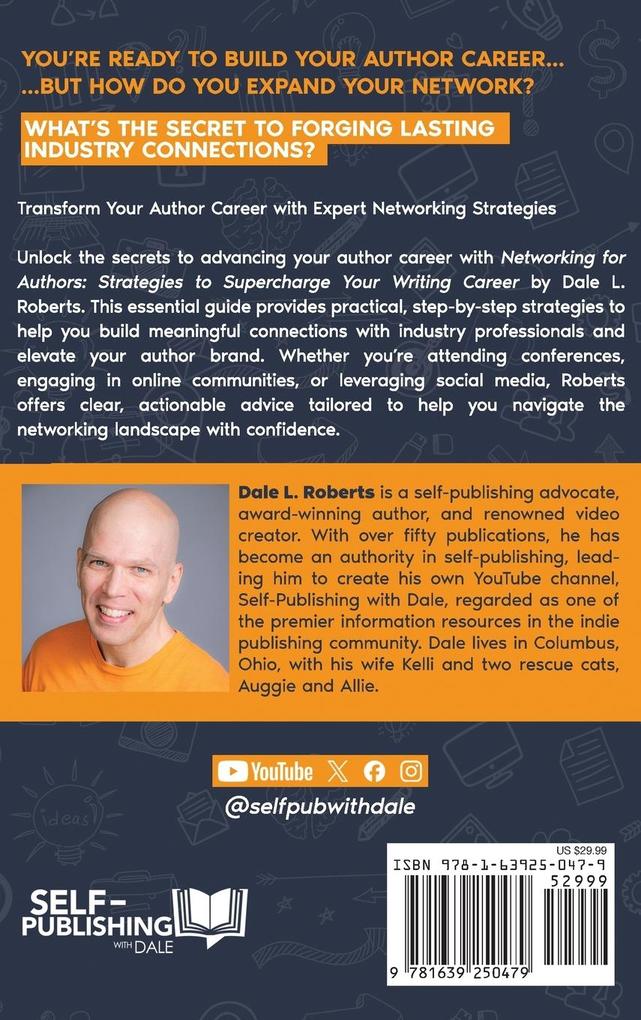 Weitere Ansicht: Networking for Authors | Dale L. Roberts