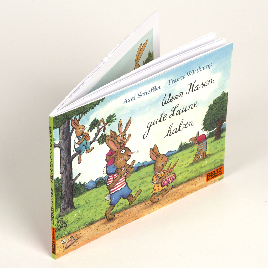 Weitere Ansicht: Wenn Hasen gute Laune haben | Axel Scheffler, Frantz Wittkamp