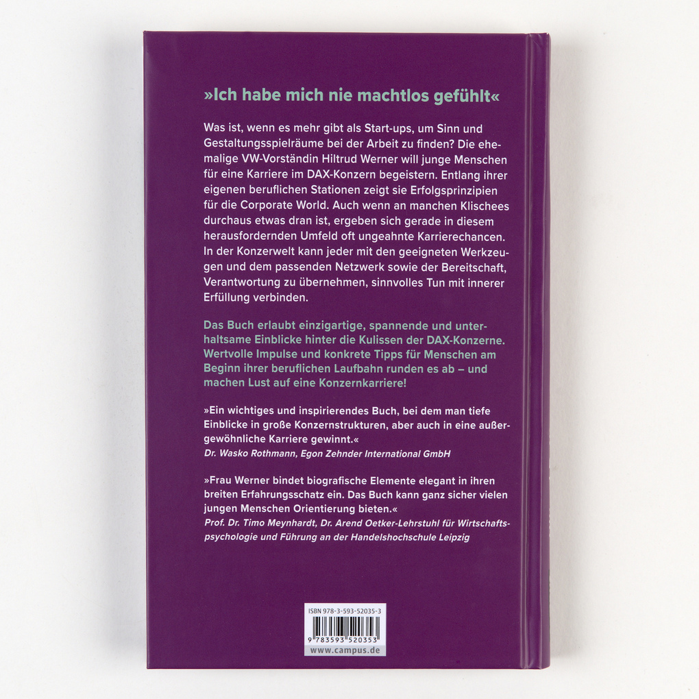 Weitere Ansicht: Mutig Karriere wagen | Hiltrud D. Werner