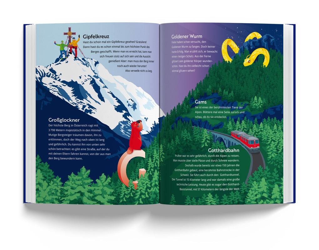 Weitere Ansicht: Alpen-ABC | Spiegel Stefan