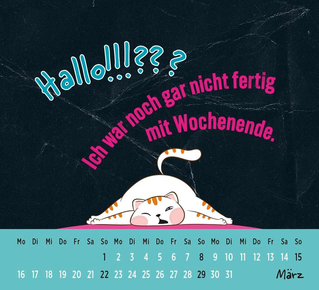 Weitere Ansicht: Mini-Kalender 2026: wird bestimmt besshahahaha