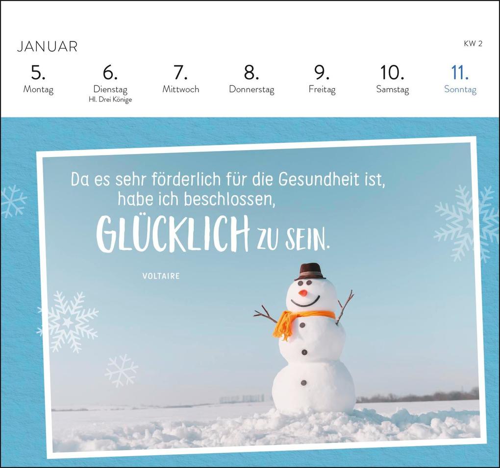 Weitere Ansicht: Postkartenkalender 2026: Jeden Tag ein Stück vom Glück | Julia Buck