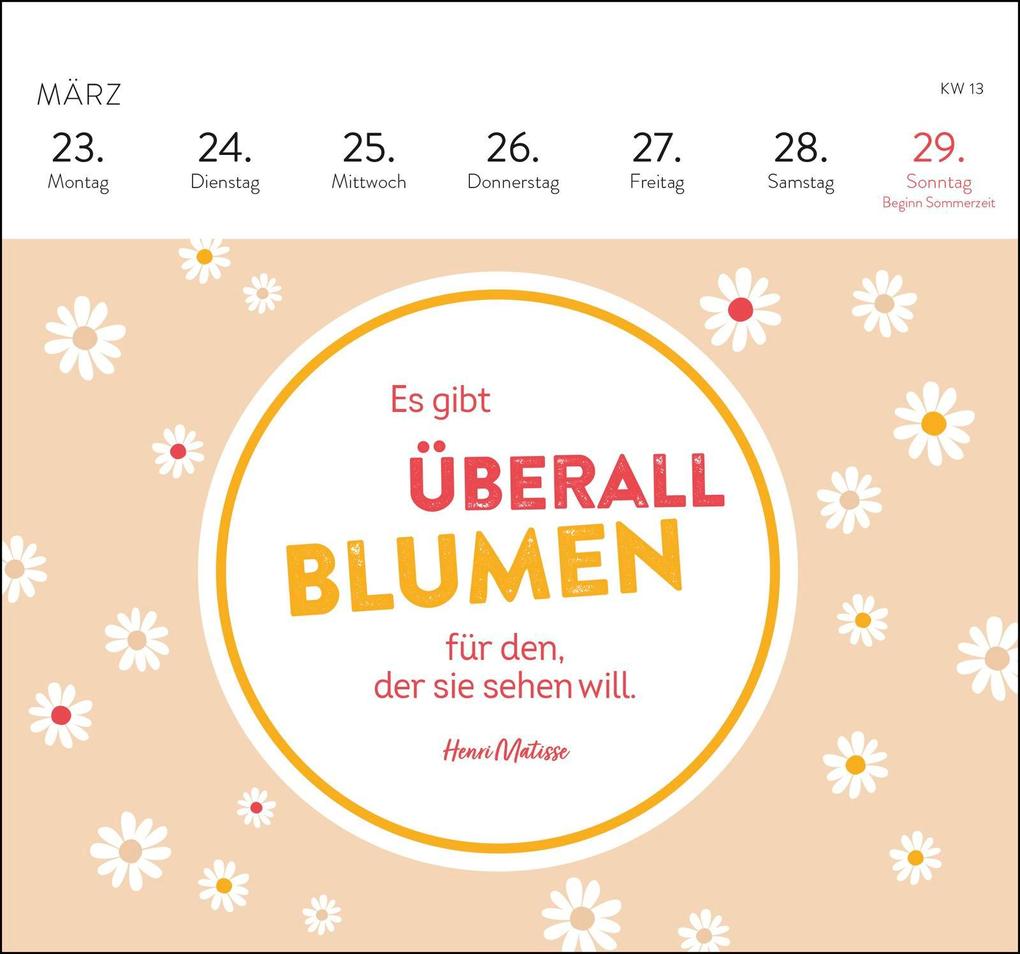 Weitere Ansicht: Postkartenkalender 2026: Jeden Tag ein Stück vom Glück | Julia Buck