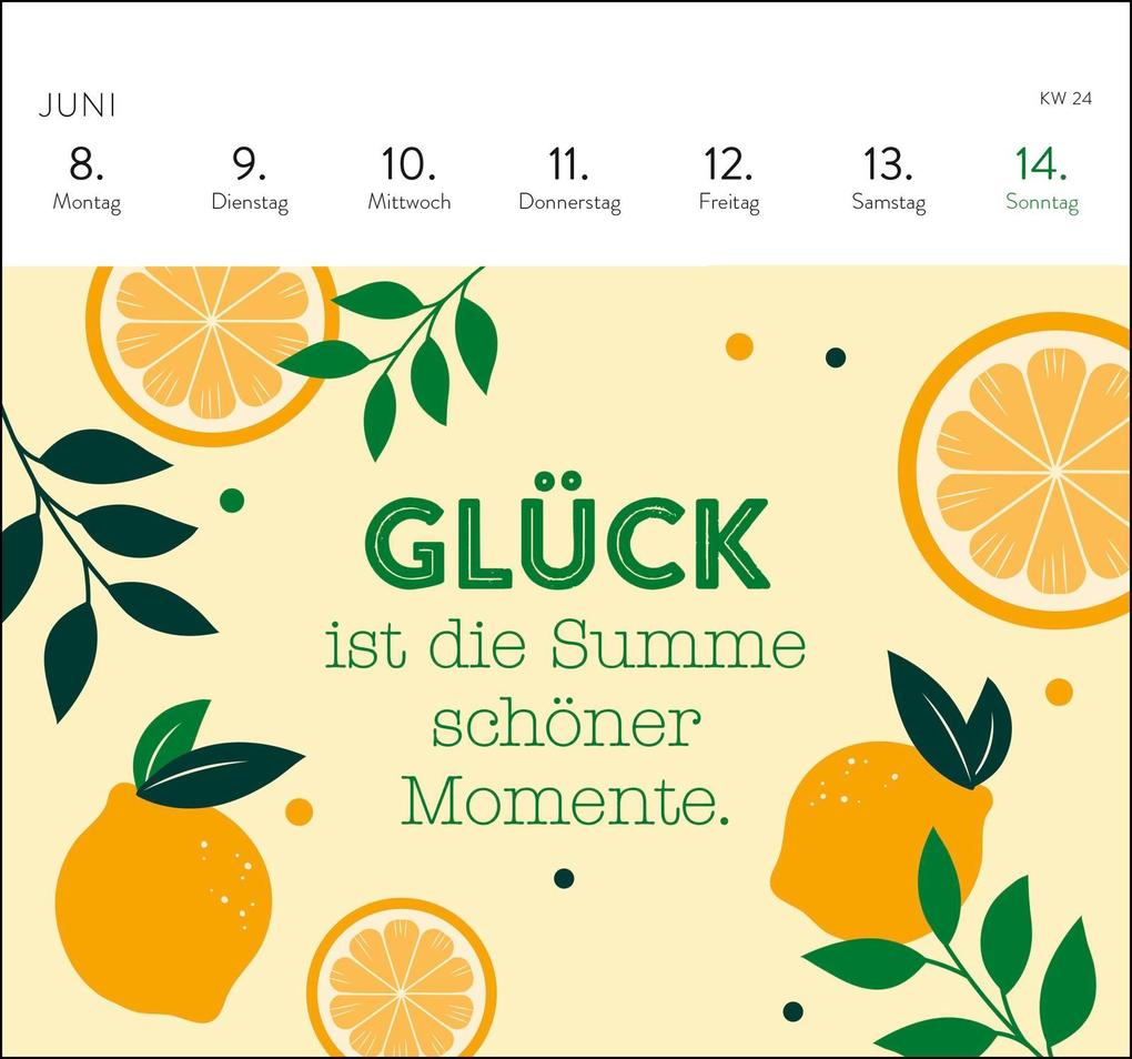 Weitere Ansicht: Postkartenkalender 2026: Jeden Tag ein Stück vom Glück | Julia Buck