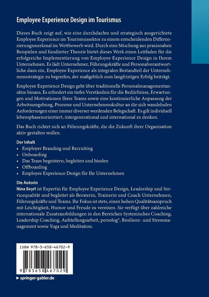 Weitere Ansicht: Employee Experience Design im Tourismus | Nina Beyrl