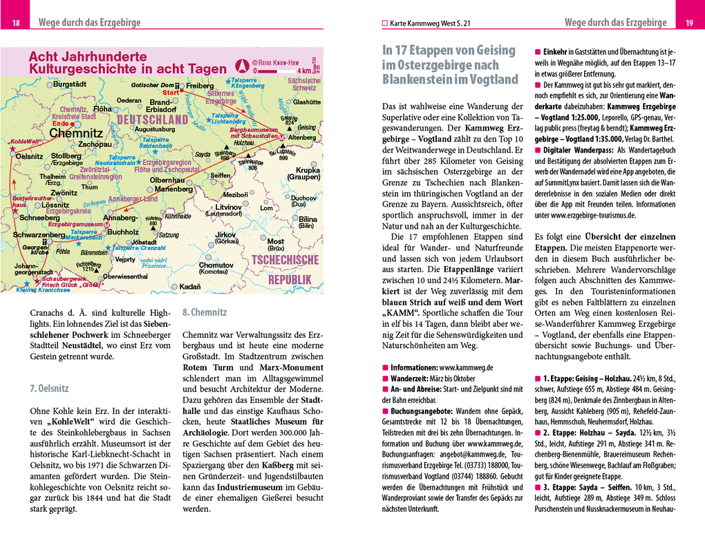 Weitere Ansicht: Reise Know-How Reiseführer Erzgebirge und Sächsisches Vogtland | Detlef Krell