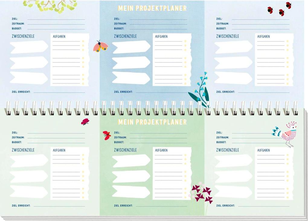 Weitere Ansicht: Tischkalender 2026 quer: Lebe wild und voller Wunder