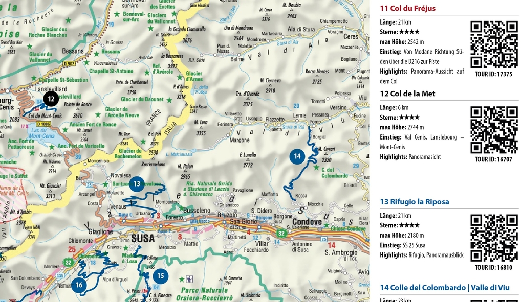 Weitere Ansicht: FolyMaps OFFROAD Westalpen 1:250 000 | Peter Schmitz