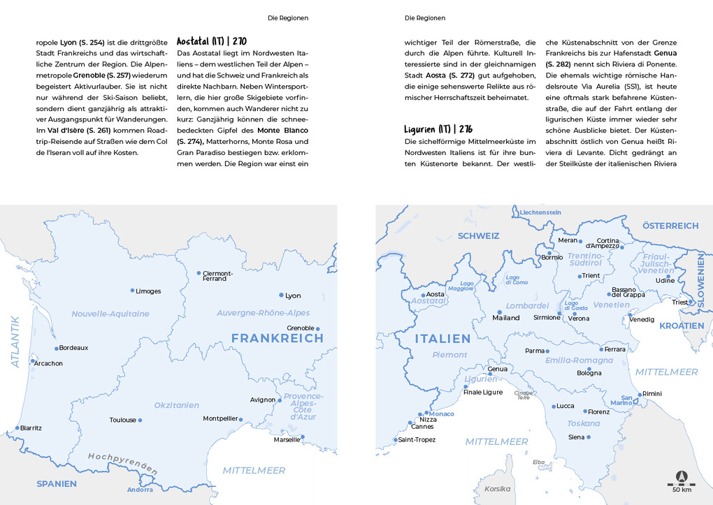 Weitere Ansicht: Reise Know-How Roadtrip Handbuch Südfrankreich & Norditalien | Cleopatra Schuhmacher, Nico Dietrich