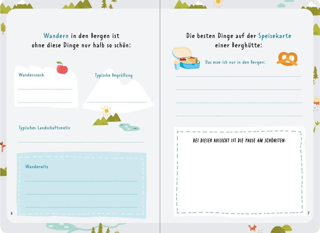 Weitere Ansicht: Mein buntes Wandertagebuch