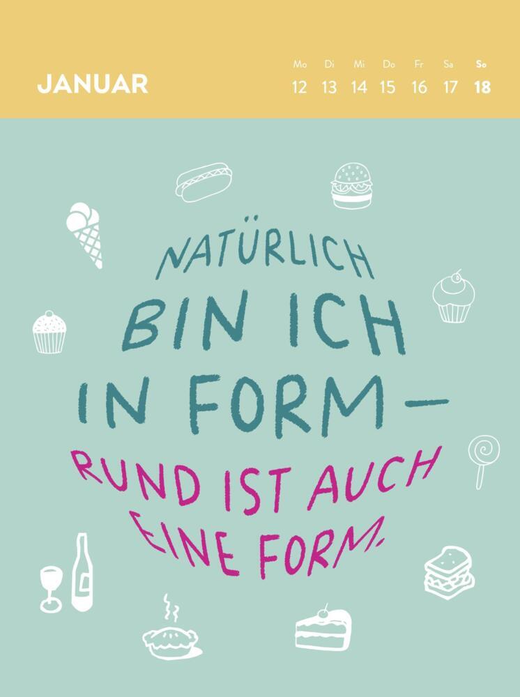 Weitere Ansicht: Wochenkalender 2026: Warum in die Ferne schweifen, wenn das Sofa liegt so nah?