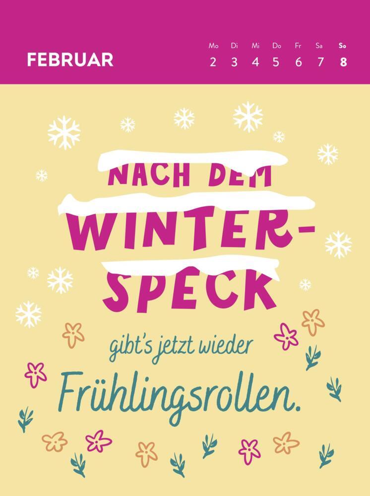 Weitere Ansicht: Wochenkalender 2026: Warum in die Ferne schweifen, wenn das Sofa liegt so nah?