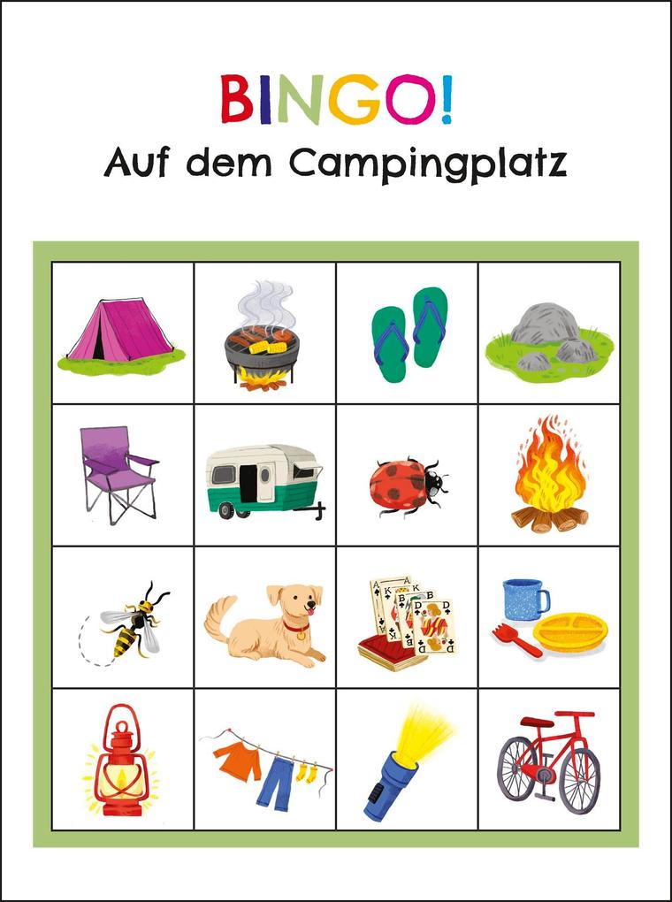 Weitere Ansicht: Reise-Bingo und weitere Suchspiele für kleine Weltentdecker