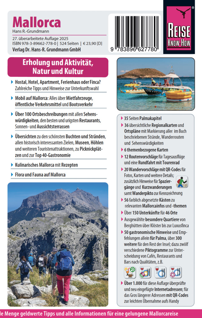 Weitere Ansicht: Reise Know-How Reiseführer Mallorca | Hans-R. Grundmann, Hans-Rudolf Grundmann