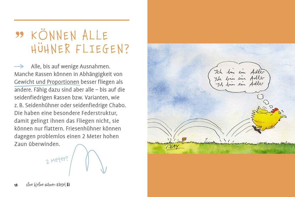 Weitere Ansicht: Eine kleine Hühner-RätselEI | Wilhelm Bauer, Yvonne Bauer, Peter Gaymann