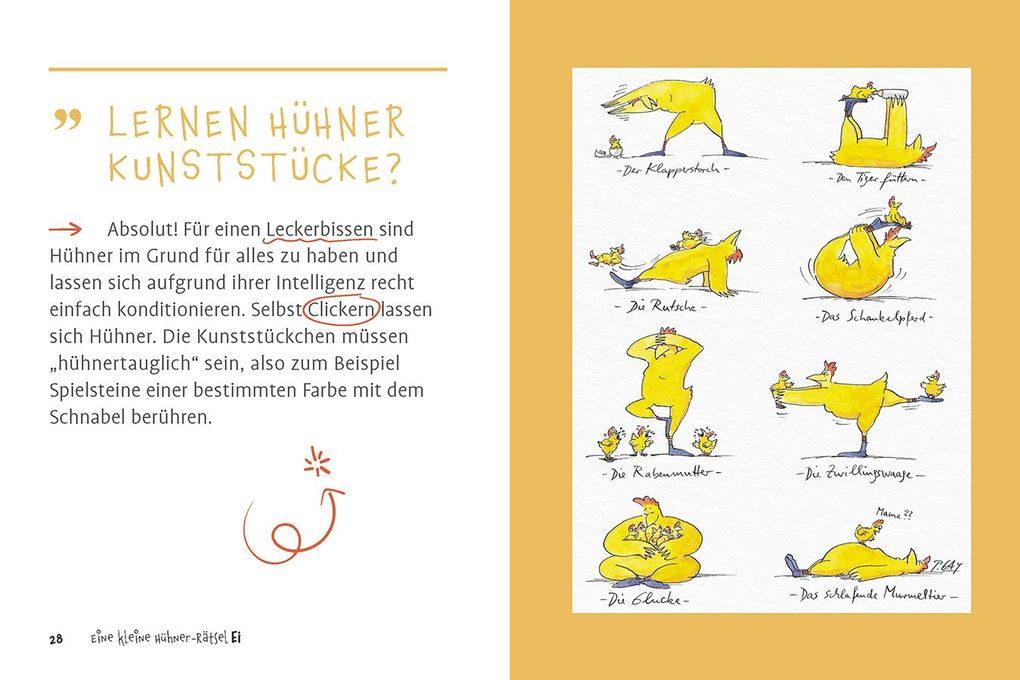Weitere Ansicht: Eine kleine Hühner-RätselEI | Wilhelm Bauer, Yvonne Bauer, Peter Gaymann