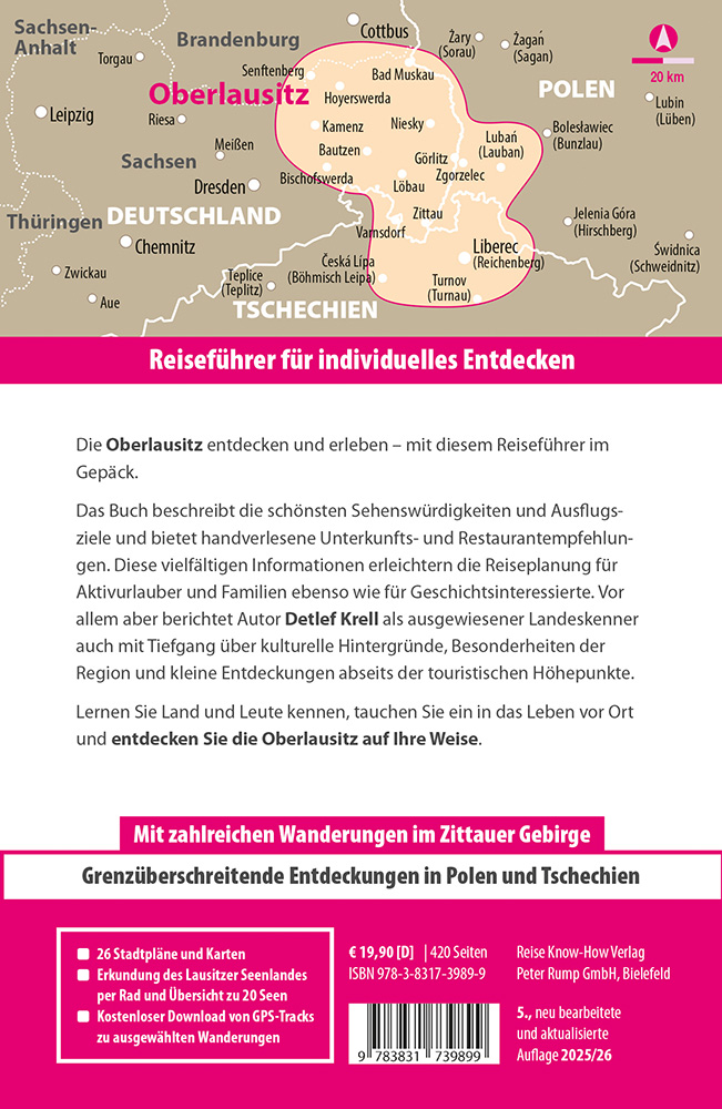 Weitere Ansicht: Reise Know-How Reiseführer Oberlausitz, Lausitzer Seenland | Detlef Krell