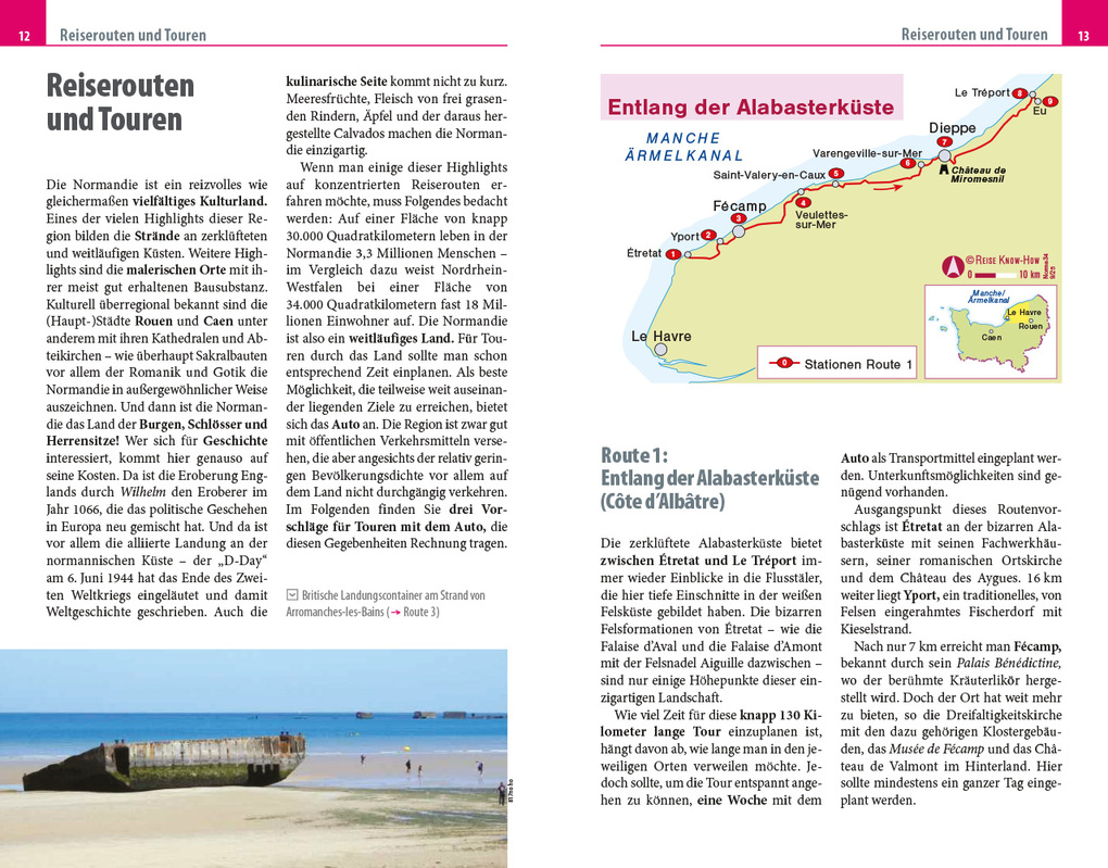 Weitere Ansicht: Reise Know-How Reiseführer Normandie | Hans Otzen, Barbara Otzen