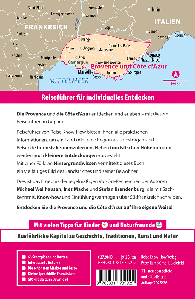 Weitere Ansicht: Reise Know-How Reiseführer Provence & Côte d'Azur | Ines Mache, Stefan Brandenburg, Michael Wellhausen