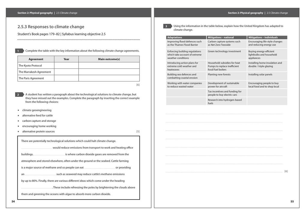 Weitere Ansicht: Cambridge IGCSE(TM) Geography Workbook | Rebecca Kitchen
