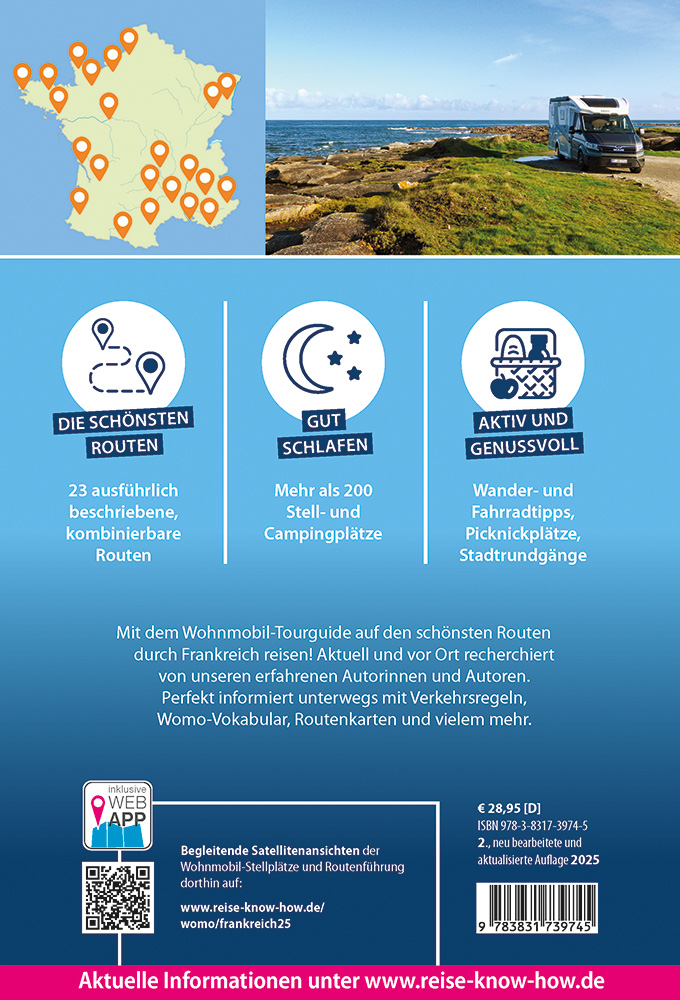 Weitere Ansicht: Reise Know-How Wohnmobil-Tourguide Frankreich | Gaby Gölz, Rainer Höh, Stefan Höh, Lucia Vallerius, Muriel Brunswig