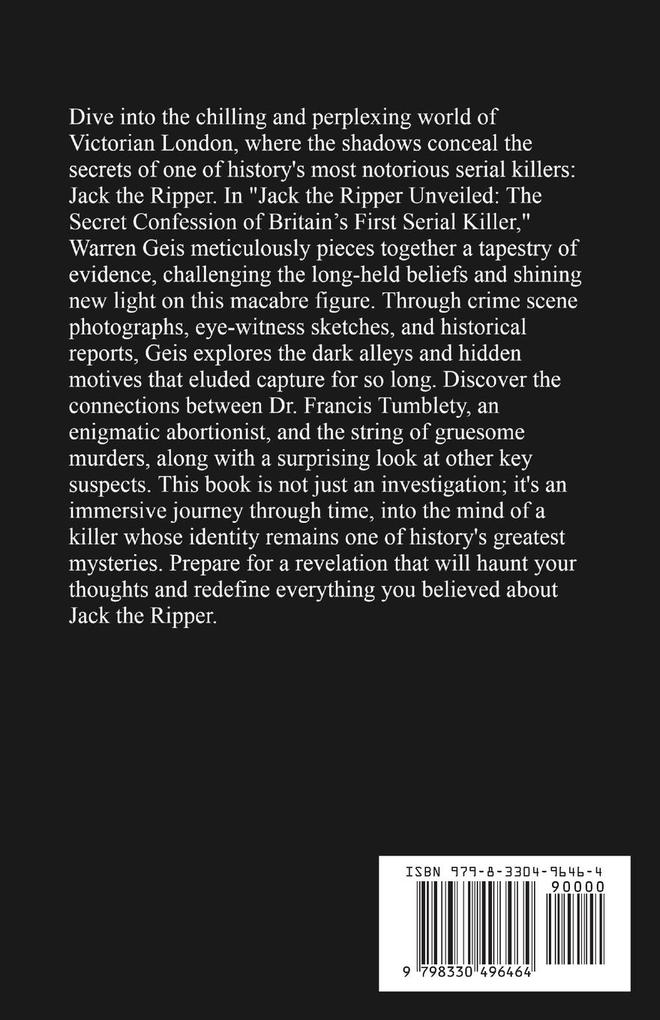 Weitere Ansicht: Jack the Ripper Unveiled | Warren Geis