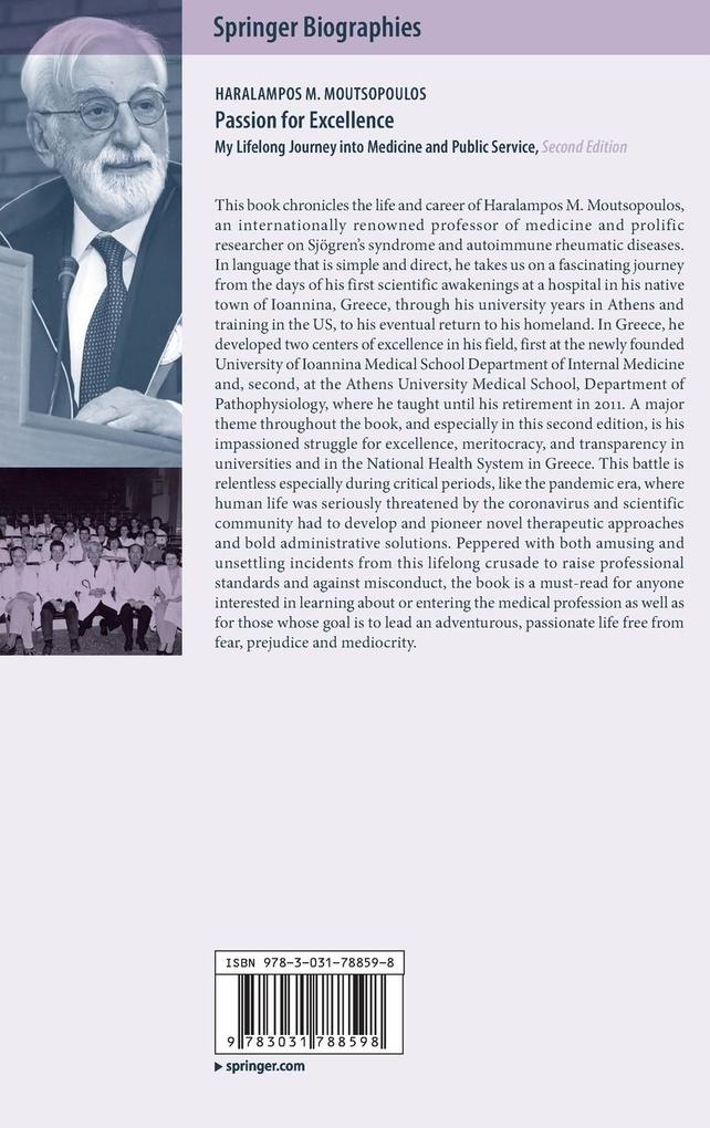 Weitere Ansicht: Passion for Excellence | Haralampos M. Moutsopoulos