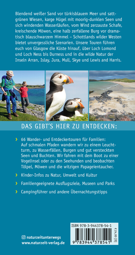 Weitere Ansicht: Naturzeit mit Kindern: Schottland | Lena Marie Hahn, Stefanie Holtkamp