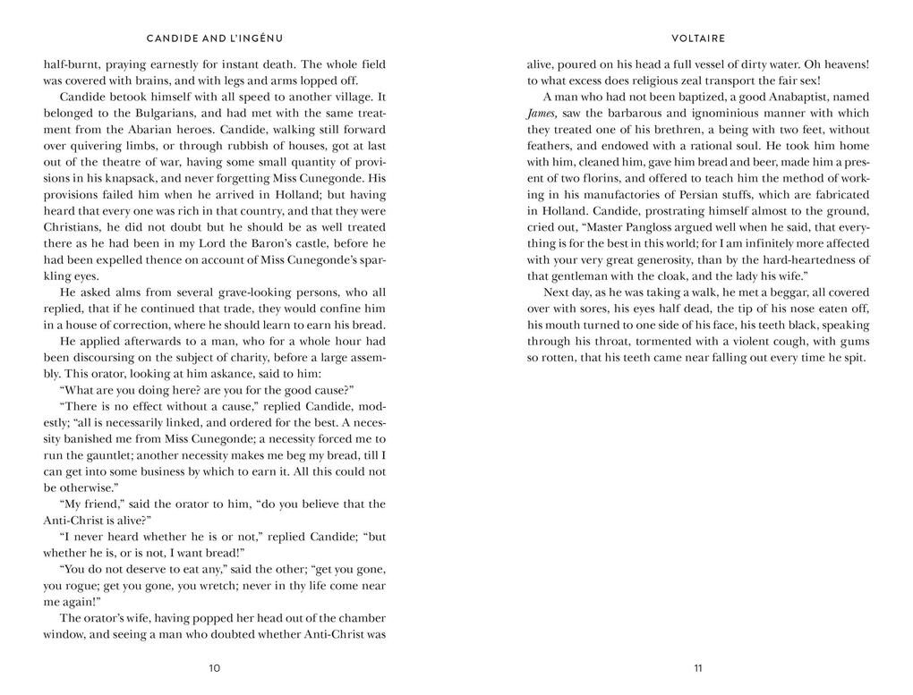 Weitere Ansicht: Candide and l'Ingénu | Voltaire