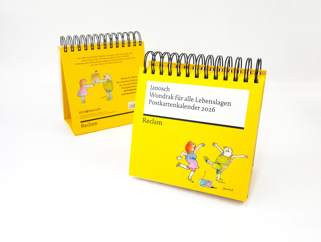 Weitere Ansicht: Wondrak für alle Lebenslagen. Postkartenkalender 2026 | Janosch