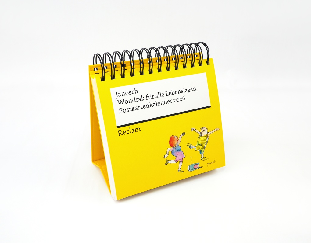 Weitere Ansicht: Wondrak für alle Lebenslagen. Postkartenkalender 2026 | Janosch