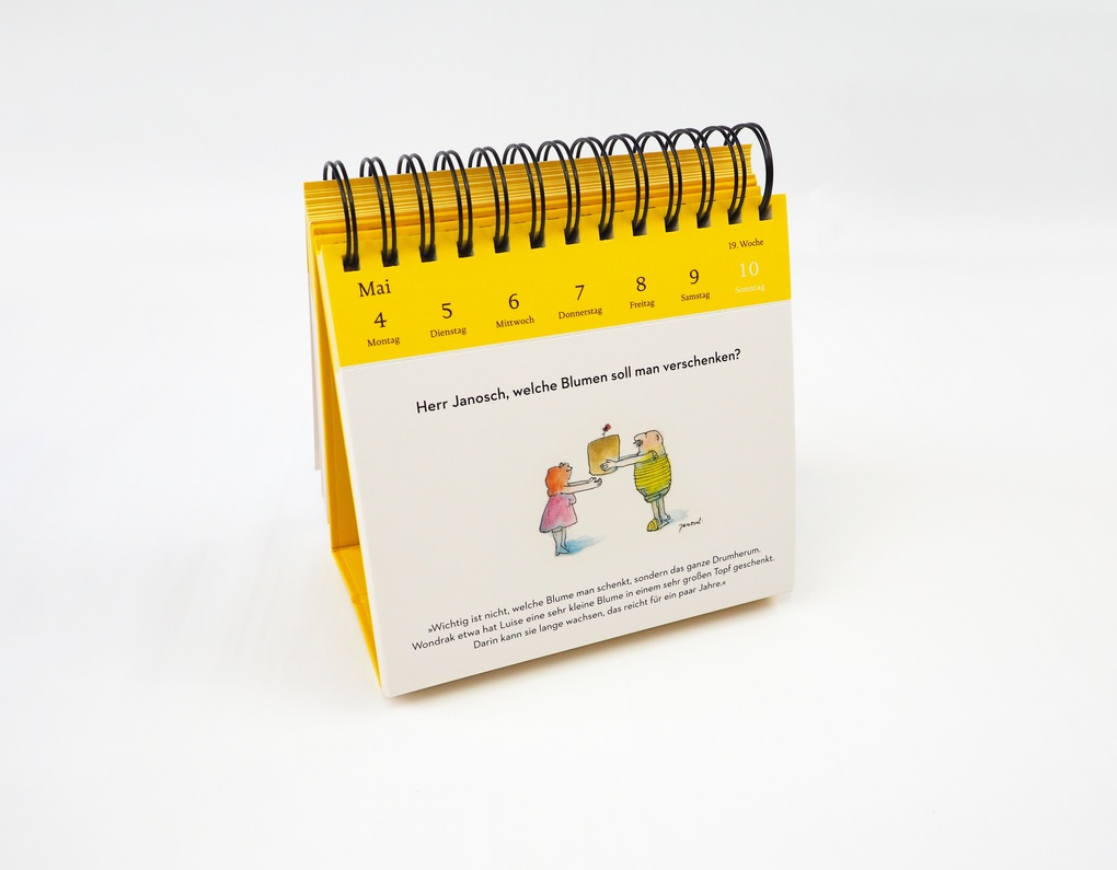 Weitere Ansicht: Wondrak für alle Lebenslagen. Postkartenkalender 2026 | Janosch