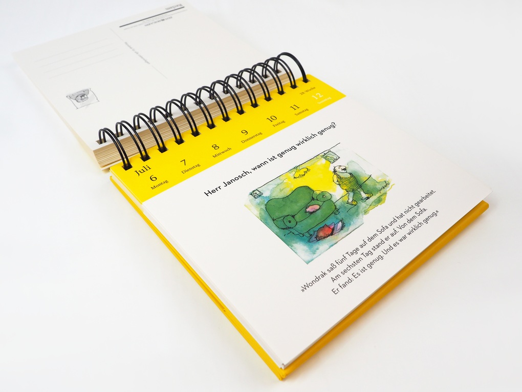 Weitere Ansicht: Wondrak für alle Lebenslagen. Postkartenkalender 2026 | Janosch