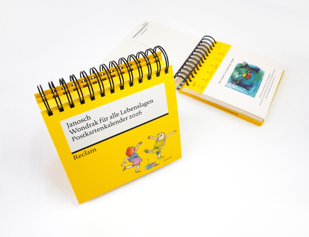 Weitere Ansicht: Wondrak für alle Lebenslagen. Postkartenkalender 2026 | Janosch
