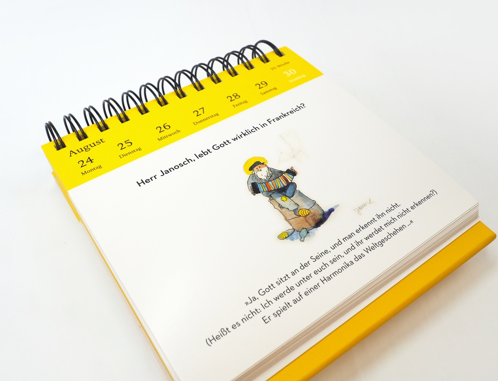 Weitere Ansicht: Wondrak für alle Lebenslagen. Postkartenkalender 2026 | Janosch