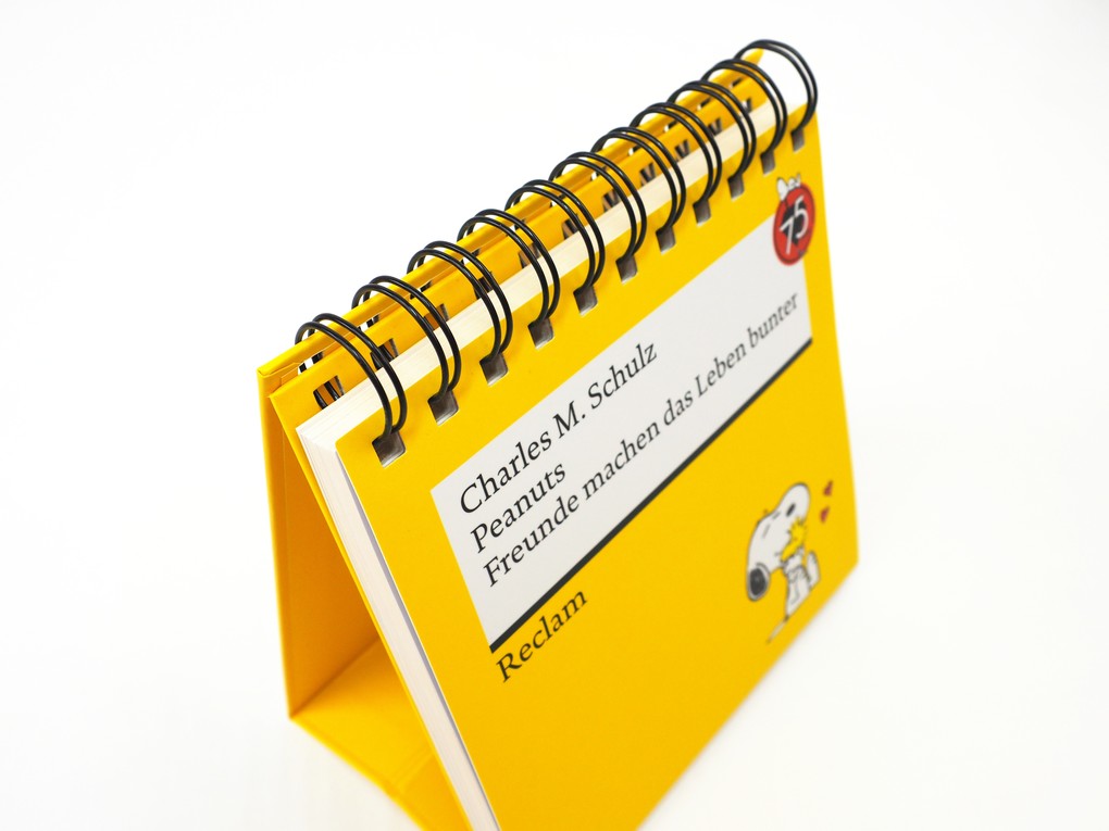 Weitere Ansicht: Peanuts. Freunde machen das Leben bunter (Tischaufsteller) | Charles M. Schulz